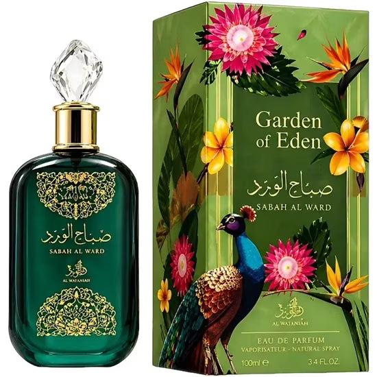 Perfume Al Wataniah Sabah Al Ward Garden Of Eden Eau de Parfum Feminino 100ML