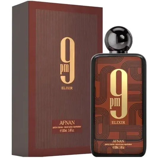 Perfume Afnan 9PM Elixir Parfum Intense Eau de Parfum Unissex 100ML