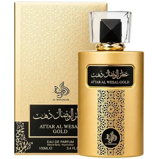 Perfume Al Wataniah Attar Al Wesal Gold Eau de Parfum Masculino 100ML
