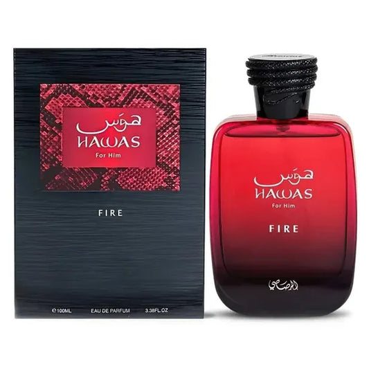 Perfume Rasasi Hawas Fire For Him Eau de Parfum Masculino 100ML